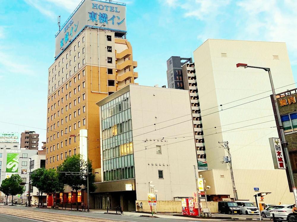 Toyoko Inn Matsuyama Ichibancho Exterior foto